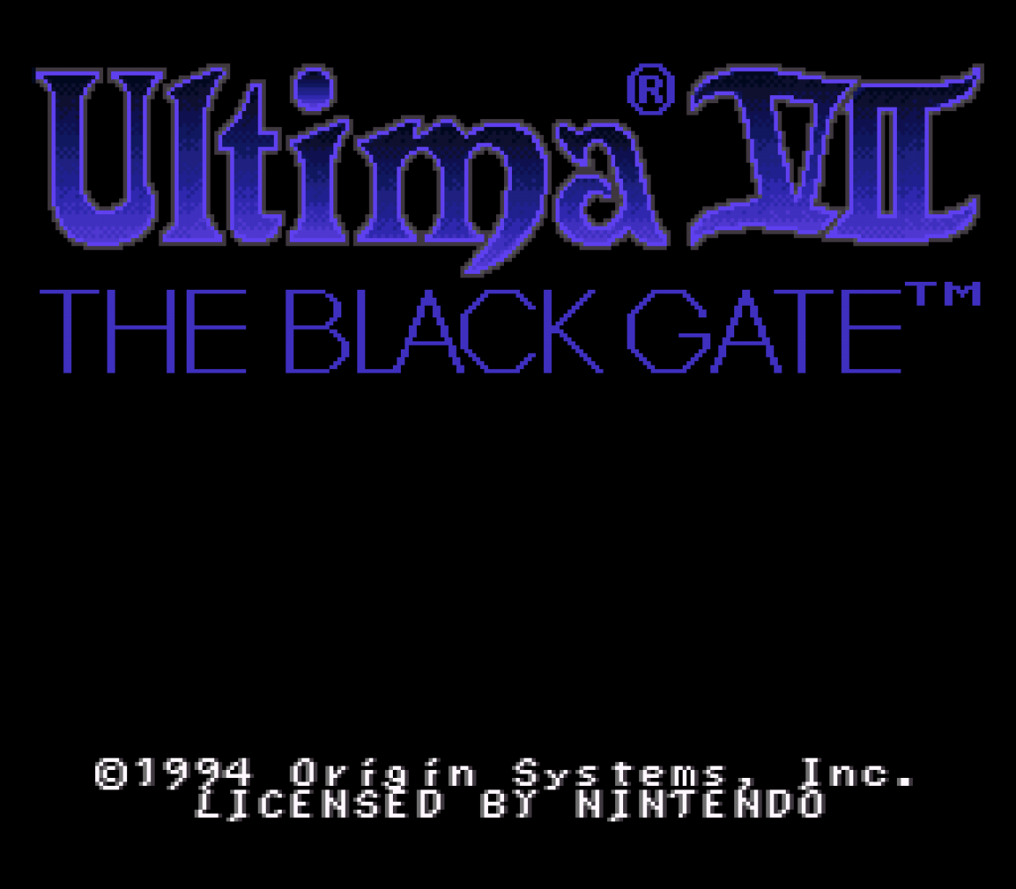 Ultima VII - The Black Gate